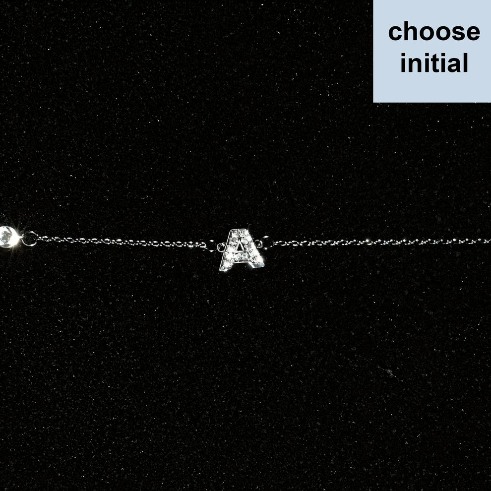 Сhain bracelet with ANY initials