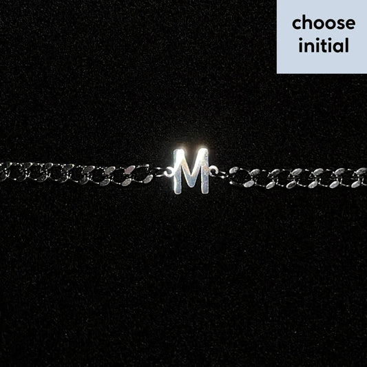 Men's bracelet with ANY initial